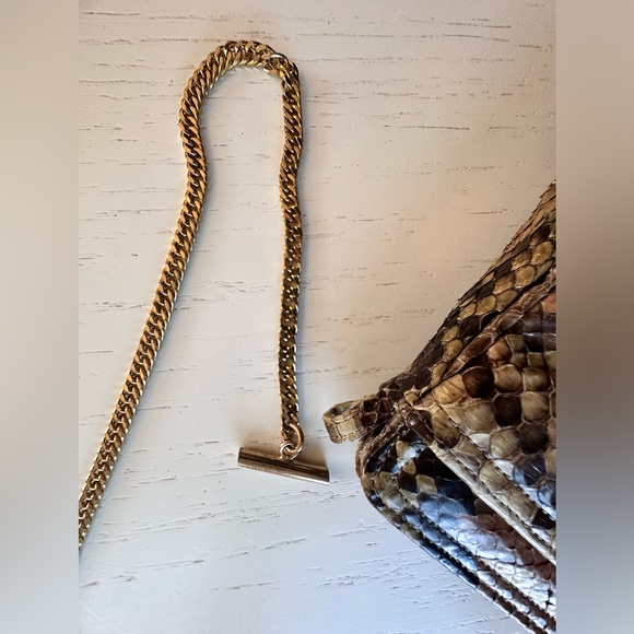 Vintage Morris Moskowitz Reptile Handbag Crossbody 1970’s - Picture 11 of 16